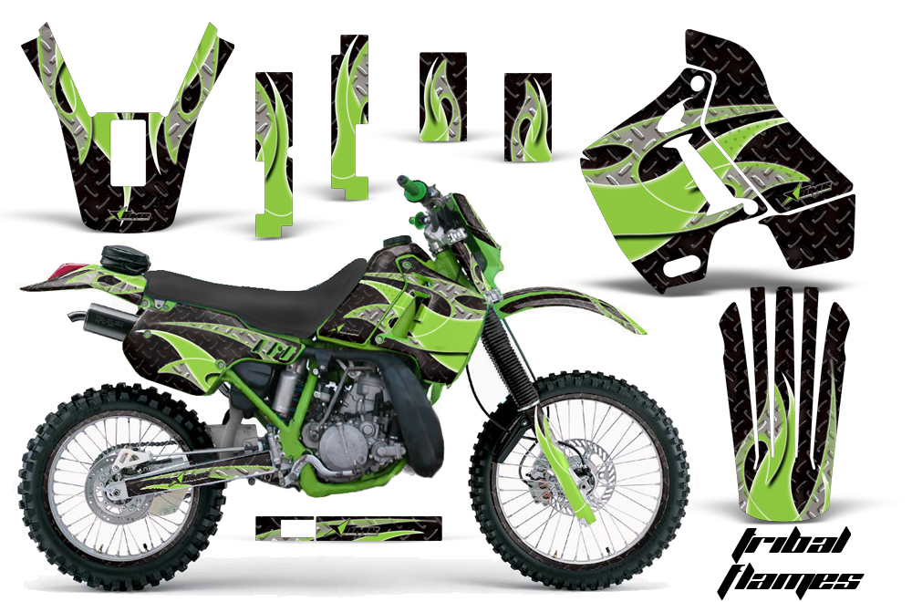 Kawasaki KDX 200 89-94 NP Graphic Kit TF GB NPs